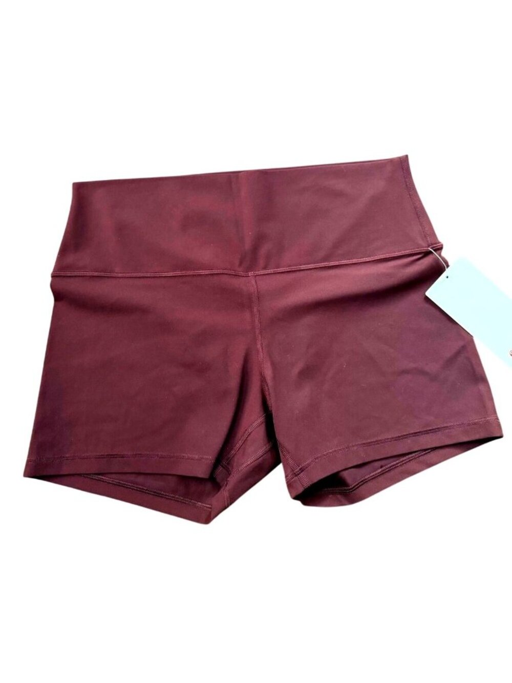 Lululemon Align High-Rise Short 4 in NWT Women Size 14  W7BJYS Goodnight Plum - Picture 9 of 13